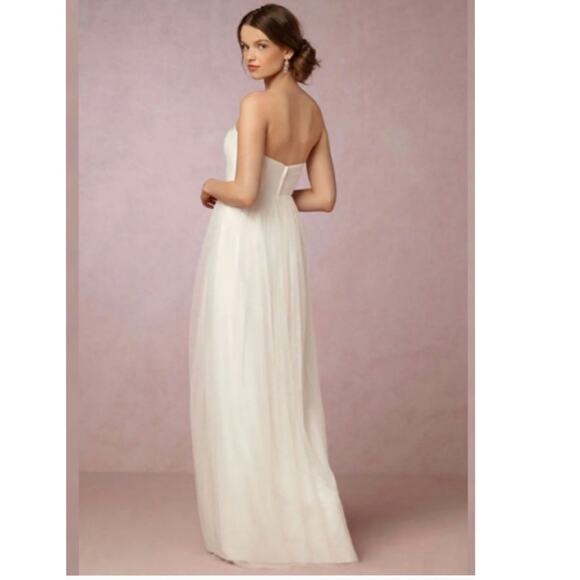 New Anthropologie BHLDN Jenny Yoo Annabelle Convertible Maxi Dress $260 Sz 6 - Picture 2 of 7